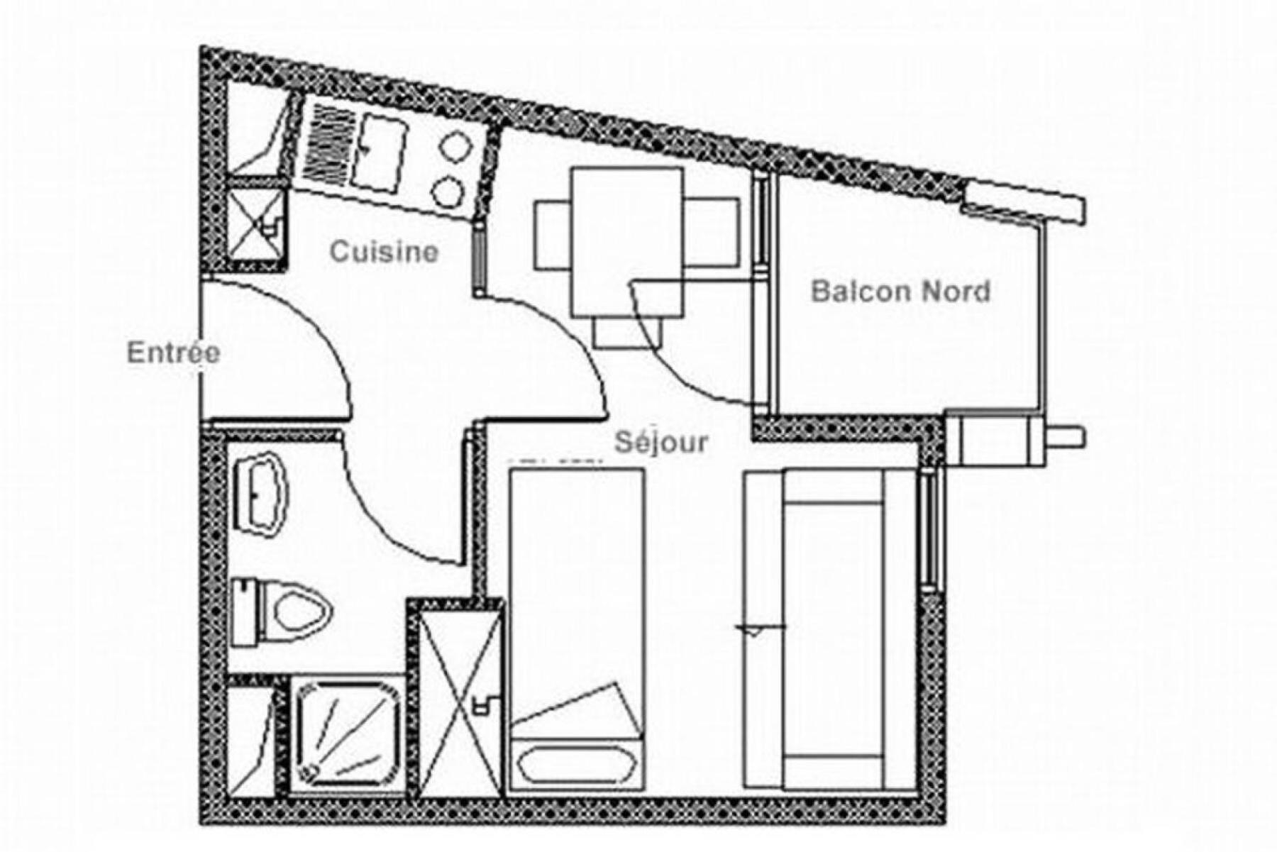 Residence Soldanelles B - Studio - Proche Des Pistes - Balcon Mae-3694 Saint-Martin-de-Belleville Exteriör bild